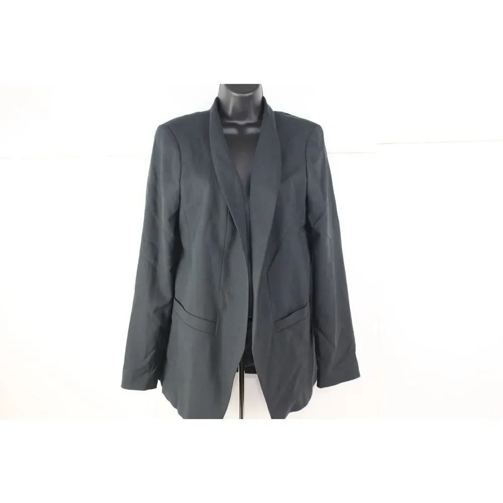 EILEEN FISHER ladies blue blazer size S/P